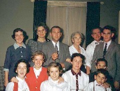 Alice Haydock Bennett, Ida Haydock, William Haydock, Adelaide Haydock, Jack Haydock, Ruth Bennett McDougal Dorrough, Jean Wilson, Ann Bennett, Dorothy Haydock Gaynor Wilson, Billie Haydock, Karl Haydock, Fred Haydock